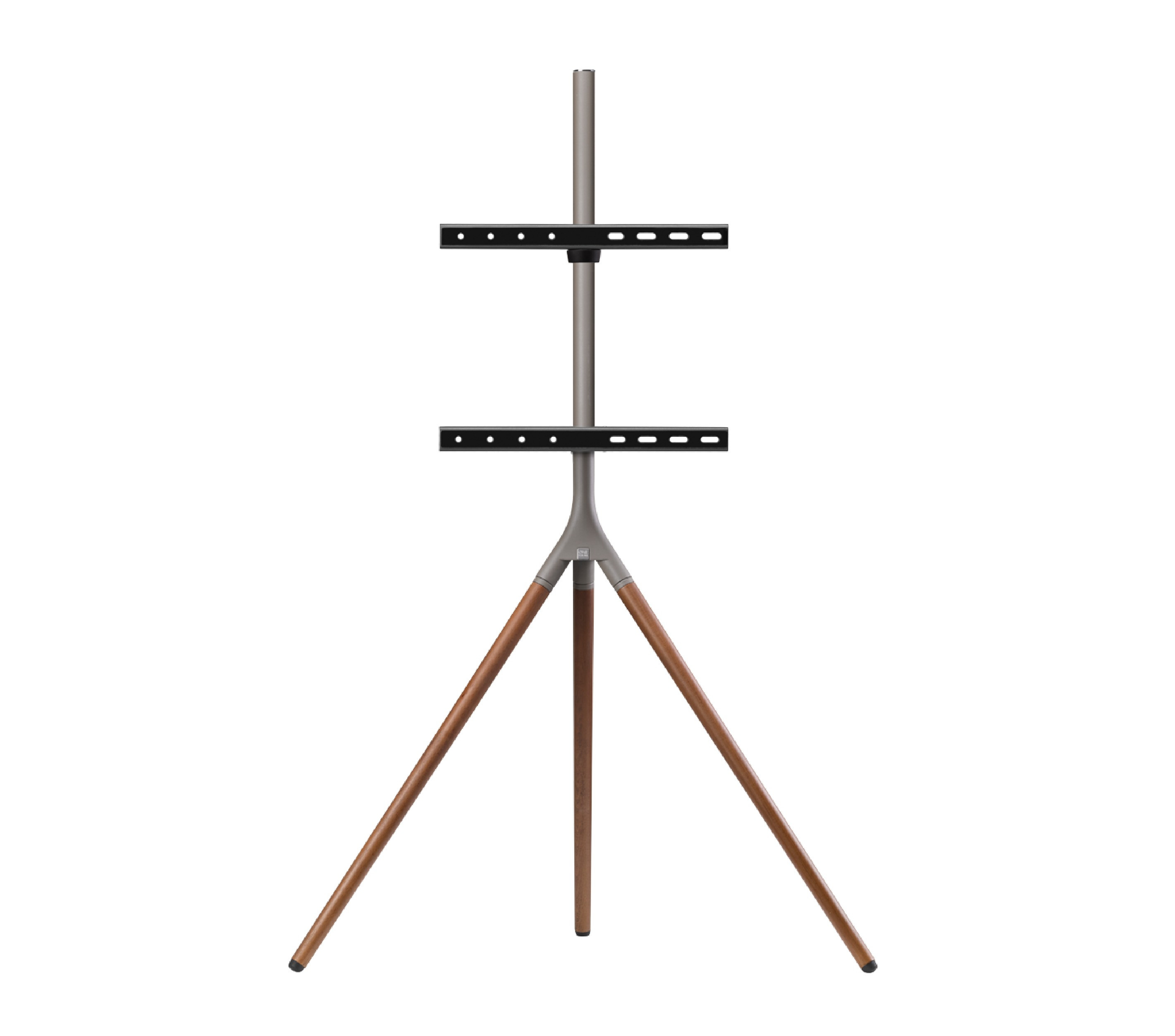 OneForAll WM7471 Vesa 400 Tripod TV standaard walnoot TV standaard Bruin