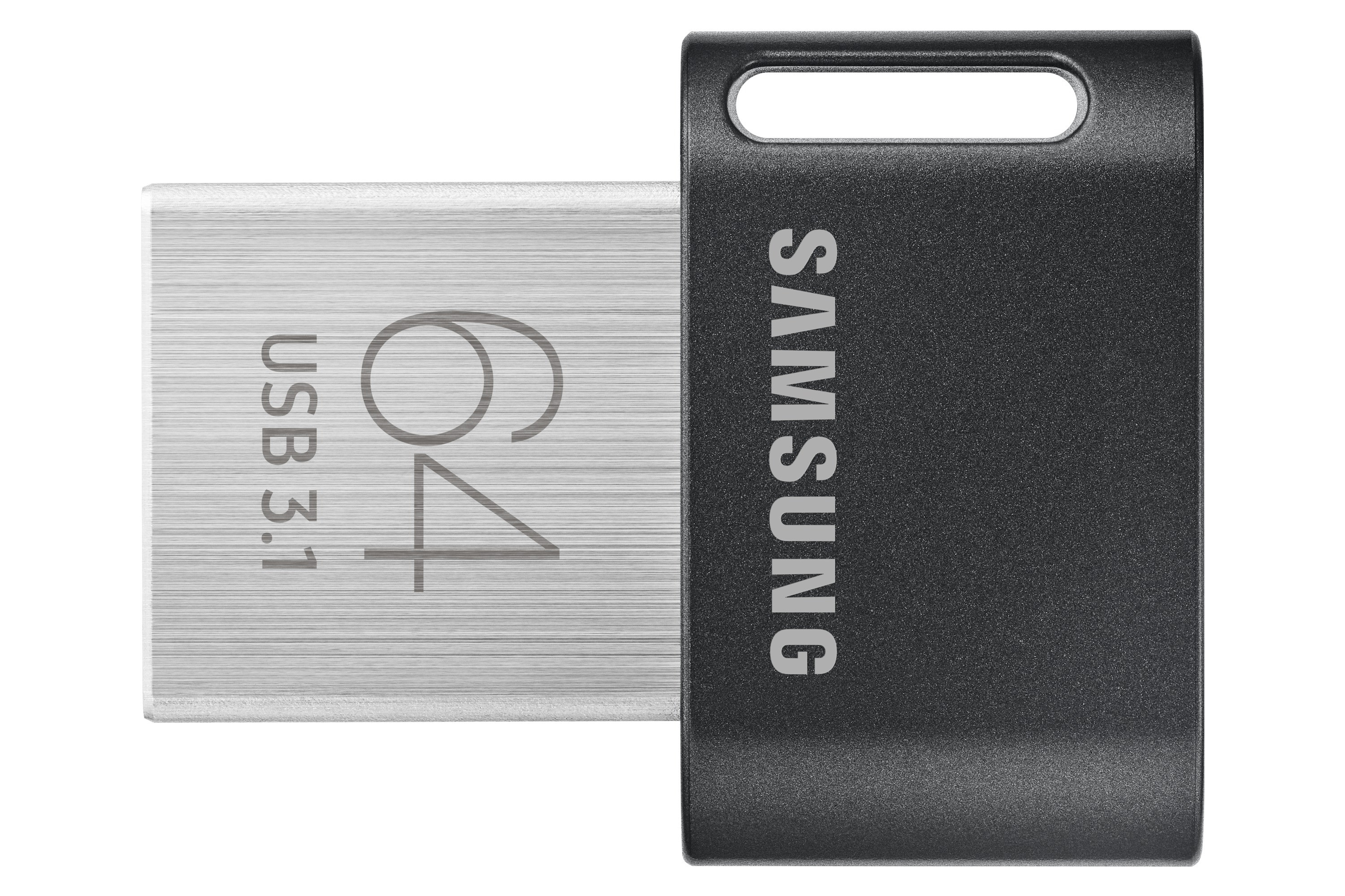 Samsung FIT Plus USB Stick 64GB USB-sticks Zwart