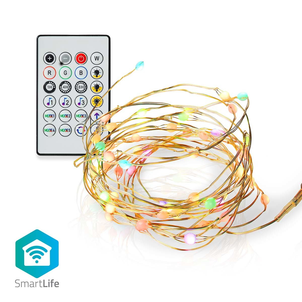 Nedis SmartLife Gekleurde LED-strip