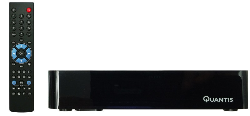 Quantis QE317 DVB-C digitale radiotuner Tuner Zwart