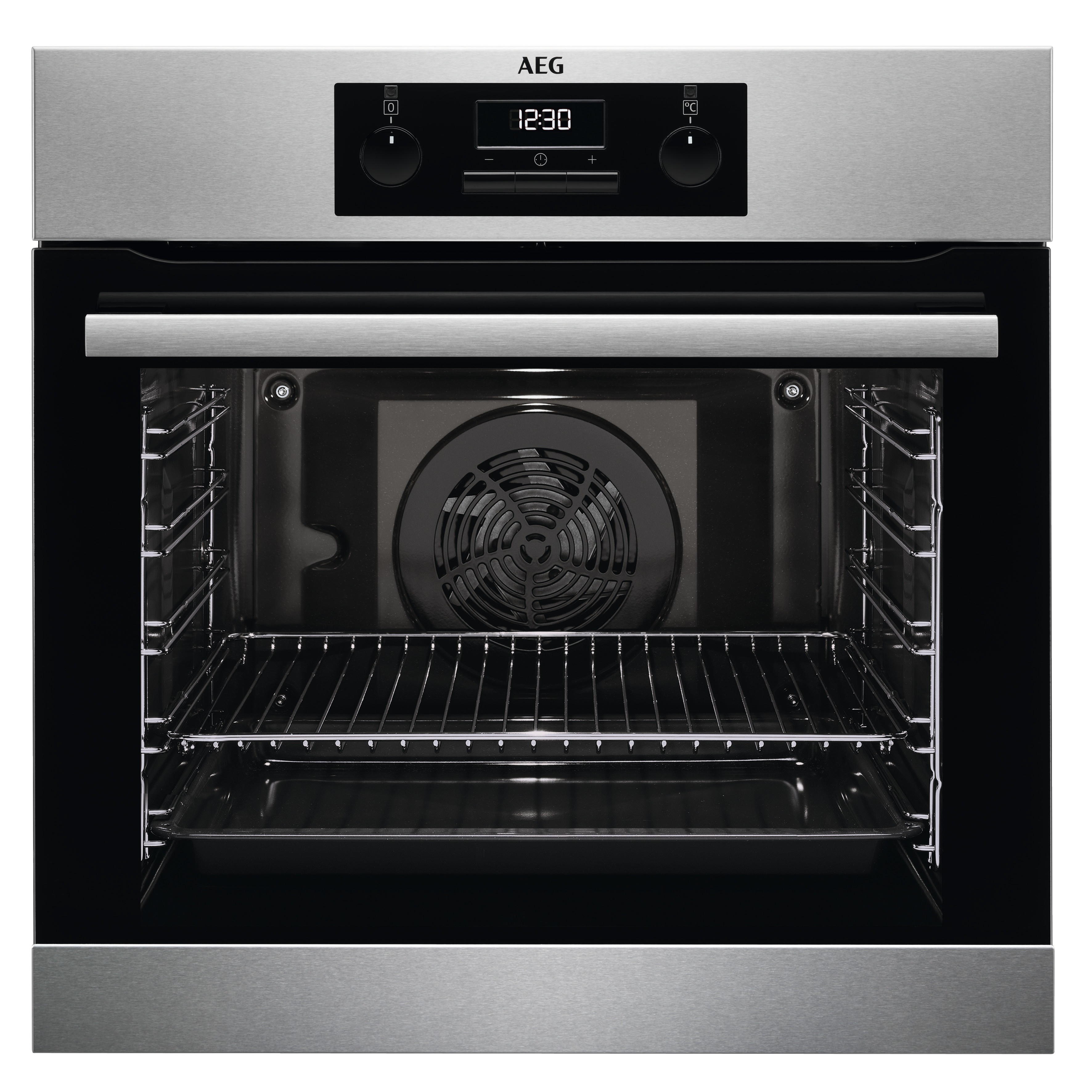 AEG BEB331010M Inbouw oven Zilver