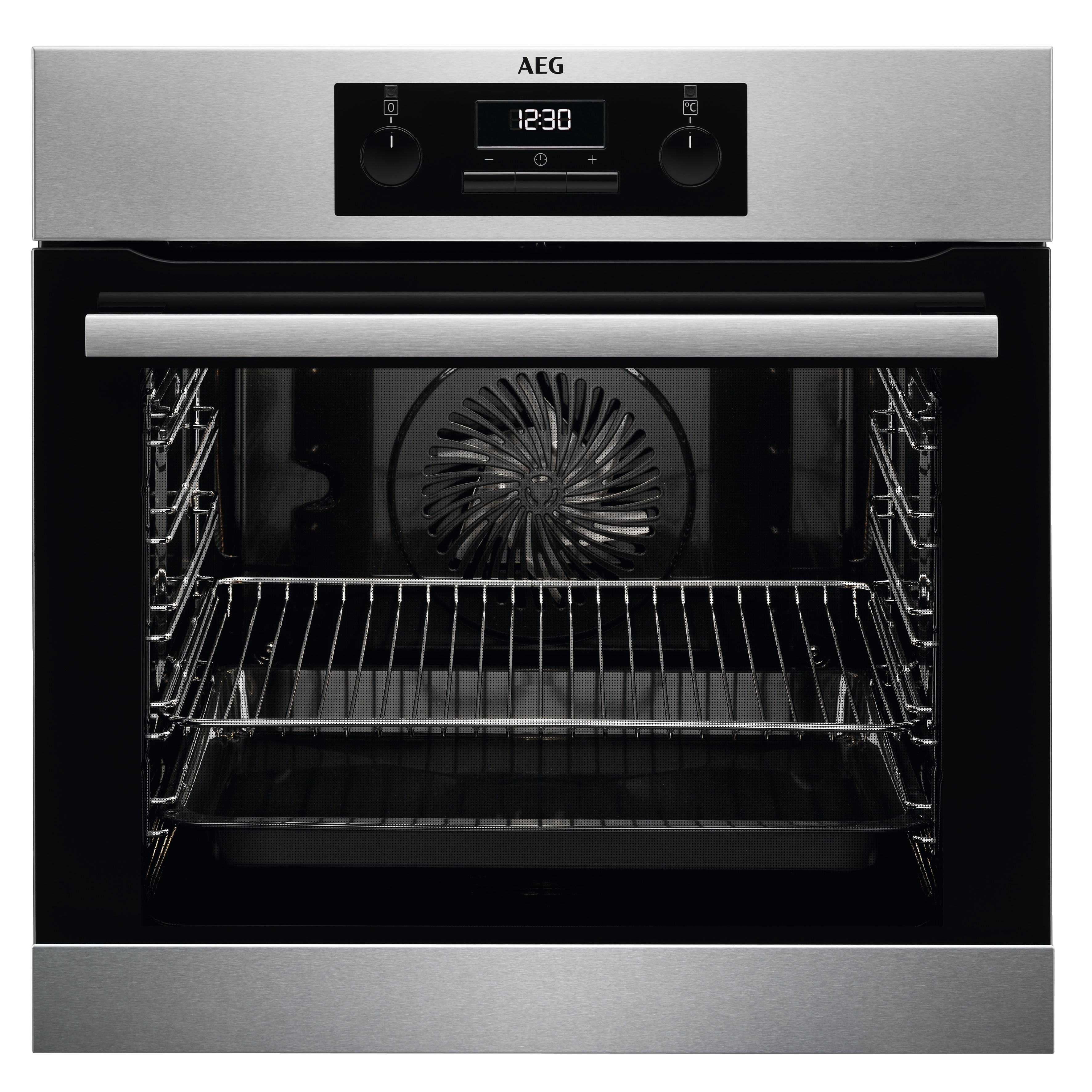 AEG BES331010M Inbouw oven Zilver