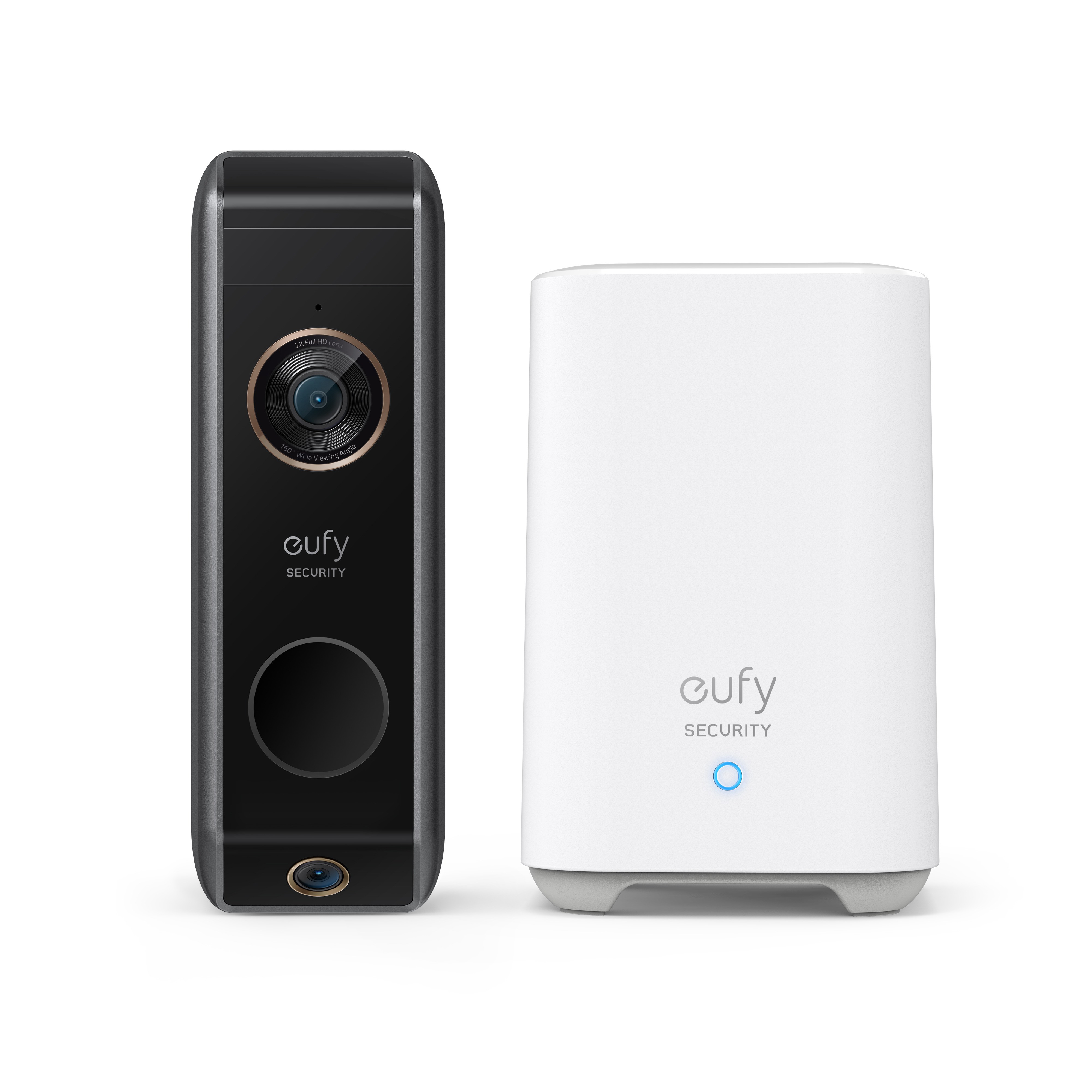 Anker Eufy Video Deurbel Dual 2 Pro + HomeBase 2 Slimme deurbel Zwart