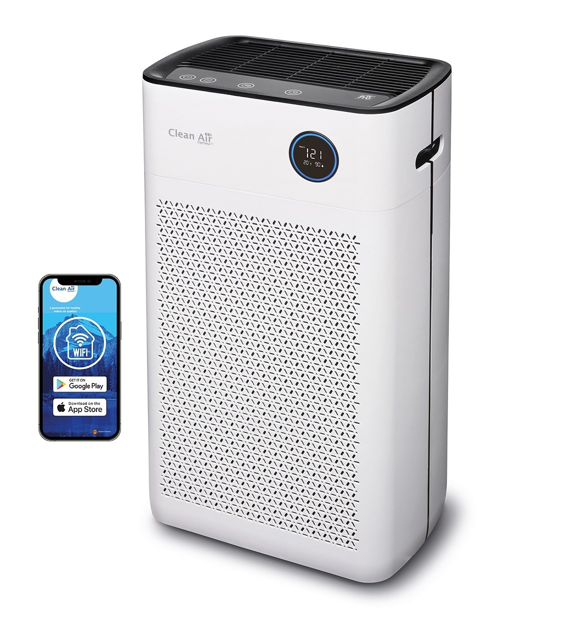 Clean Air Optima CA-509Pro Smart Luchtreiniger Wit