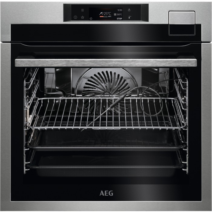 AEG BSE792280M Inbouw combi stoomoven Zilver