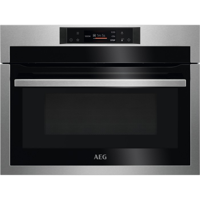 AEG KMF761080M Inbouw oven met magnetron Zilver