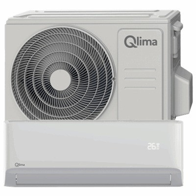 Qlima SC 6126 compleet (incl. installatie check) Split unit airco Wit