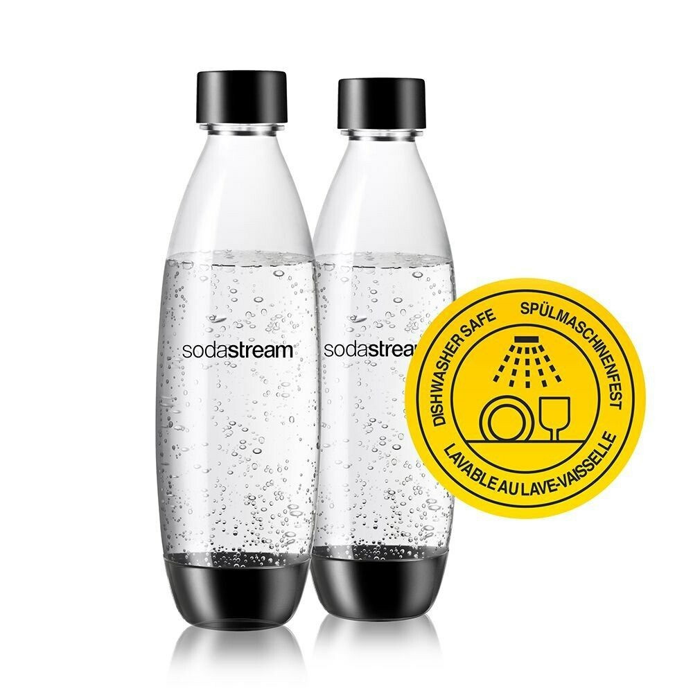 Sodastream TWINPACK FUSE 1L Waterkan Zwart