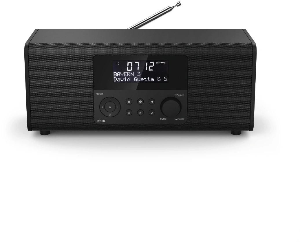 Hama DR1400 DAB radio Zwart