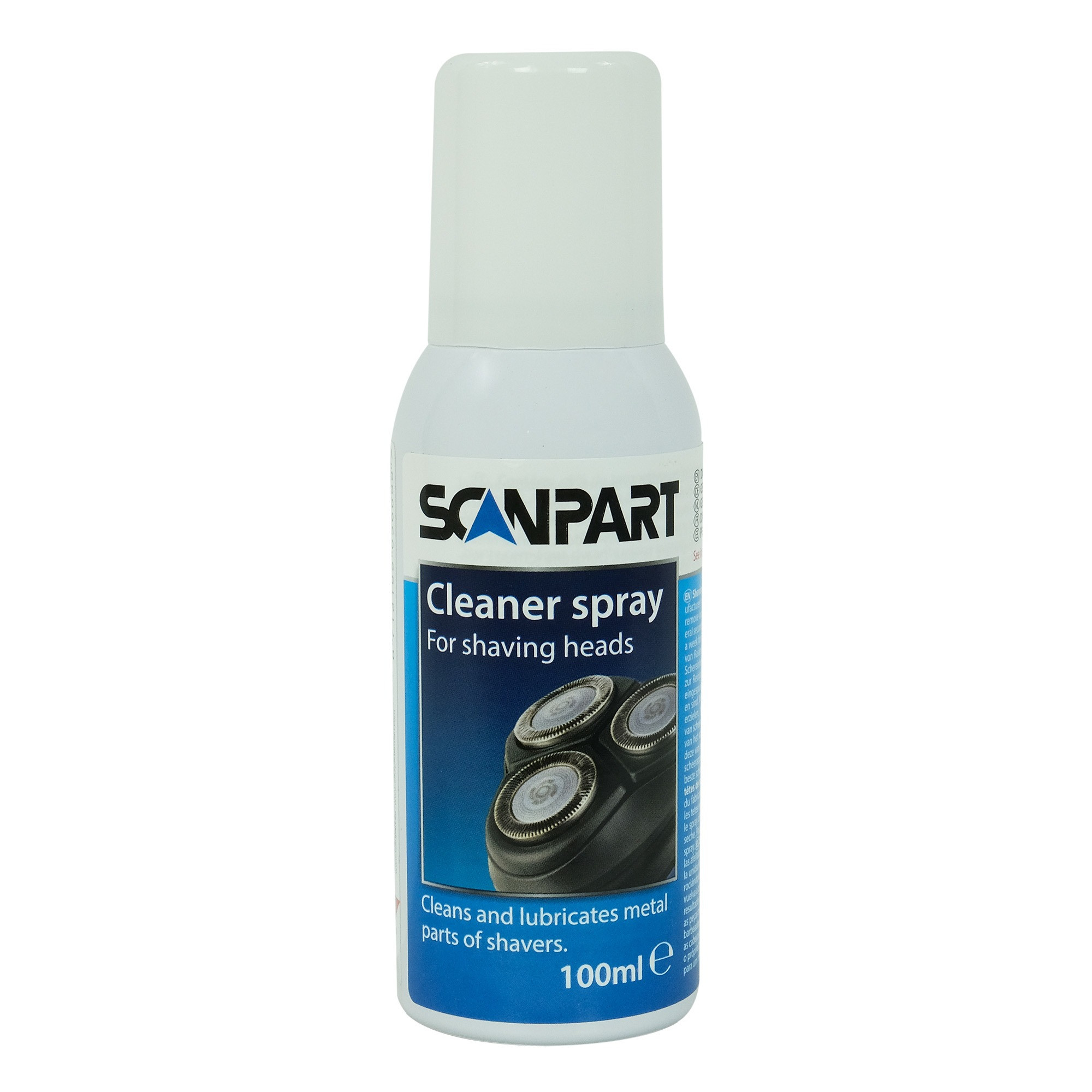 Scanpart Shaver cleaner 100ml Scheerhoofden Blauw