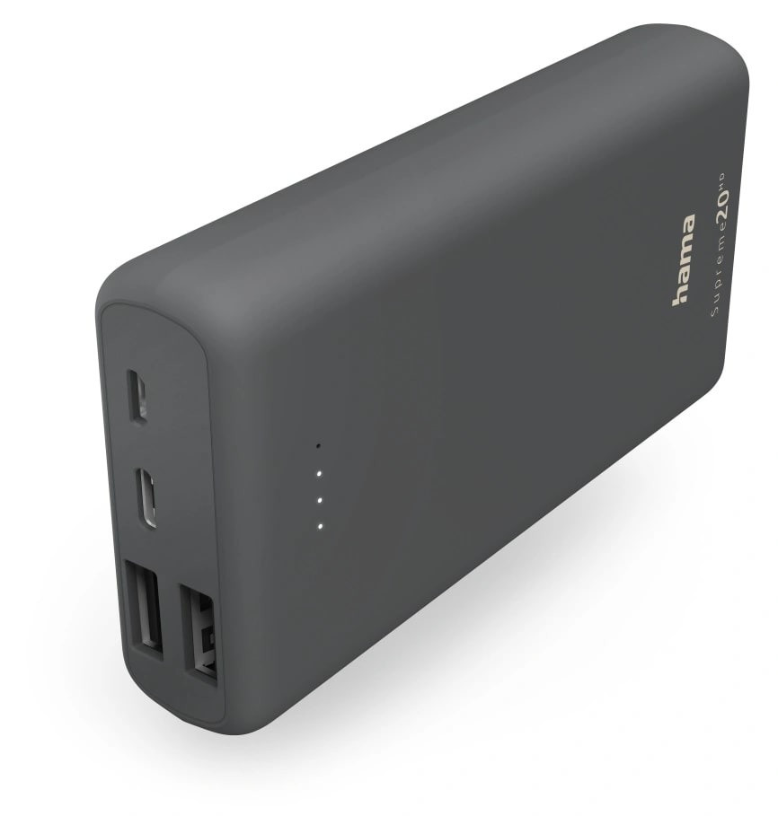 Hama Power Pack Supreme 20HD, 20000mAh Powerbank