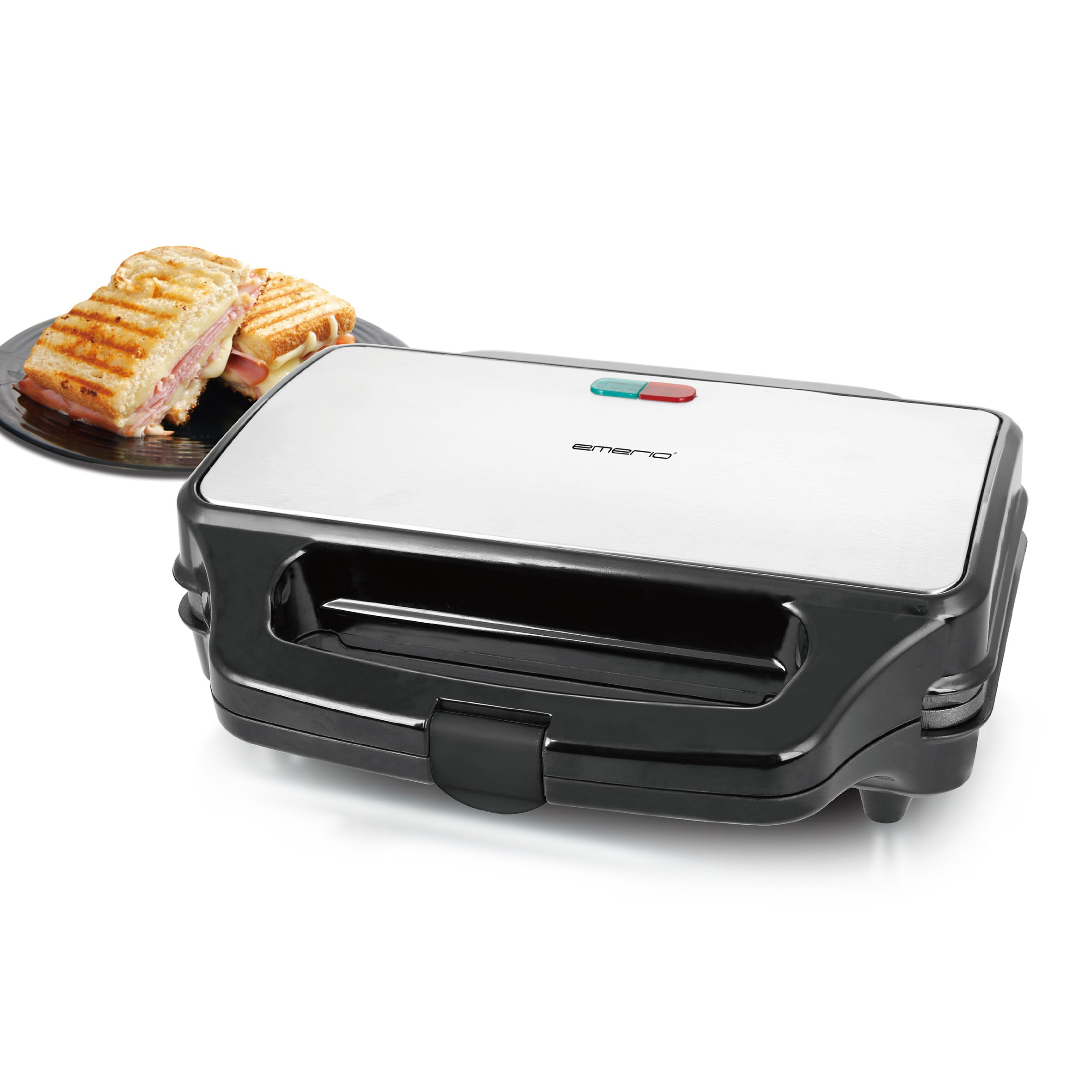 Emerio ST-109562 Tosti apparaat Zwart