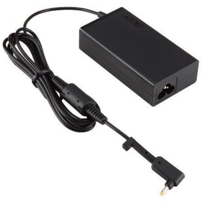 Acer Stroom adapter - 3mm aansluiting - 45W - (Geschikt voor Swift 1 3 5 enPro TravelMate Spin 1 Spi Voeding Zwart