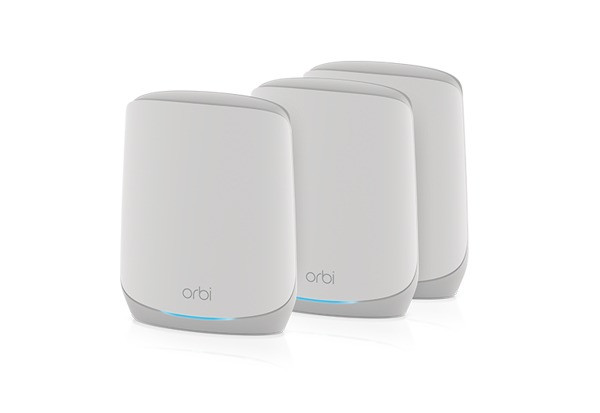 Netgear Orbi RBK763S WiFi 6 Mesh Systeem (3-pack) Mesh router Wit