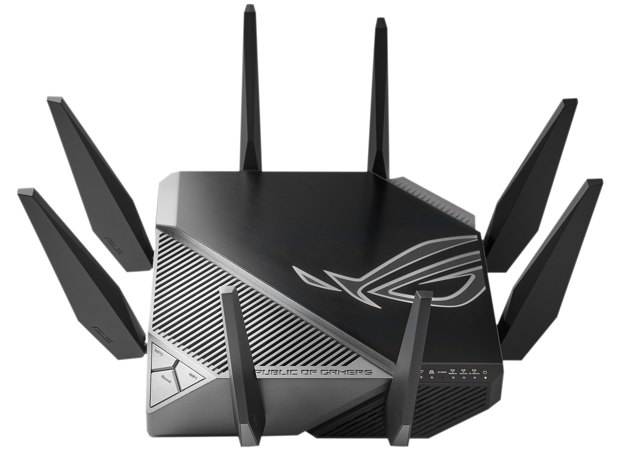 Asus ROG Rapture GT-AXE11000 Mesh router Zwart