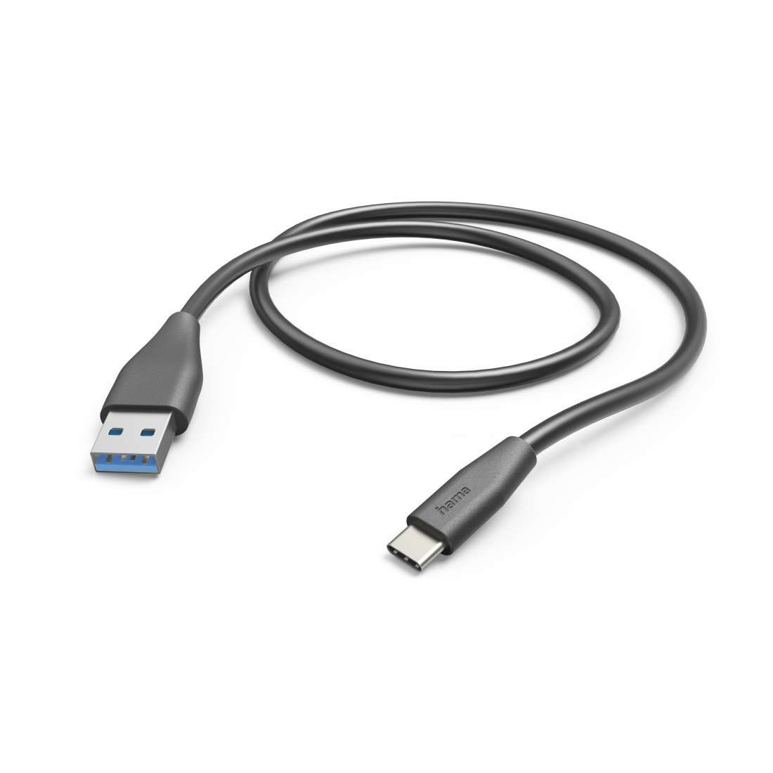 Hama Charging Cable USB-A - USB-C 1.5 m Oplader Zwart