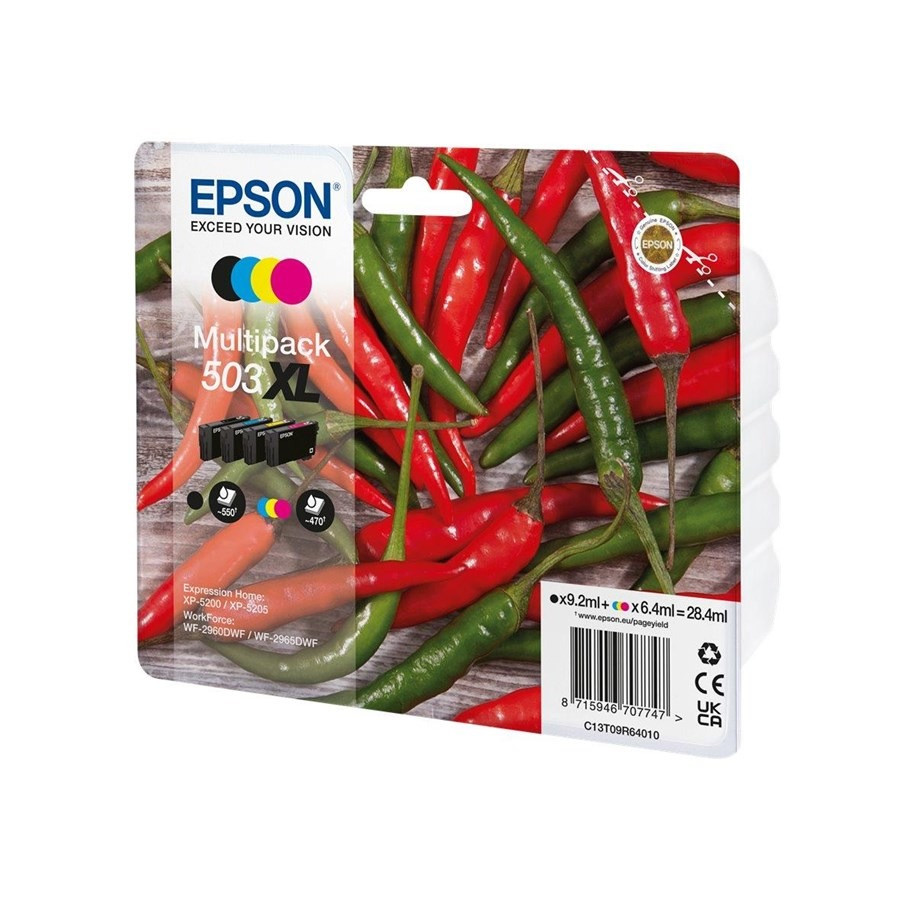 Epson 503 xl ink 4clr multipak blis Inkt