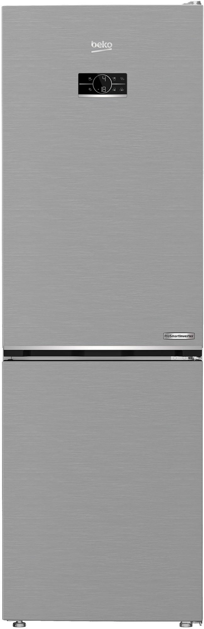 Beko B5RCNE365LXB Koel-vriescombinatie Zilver