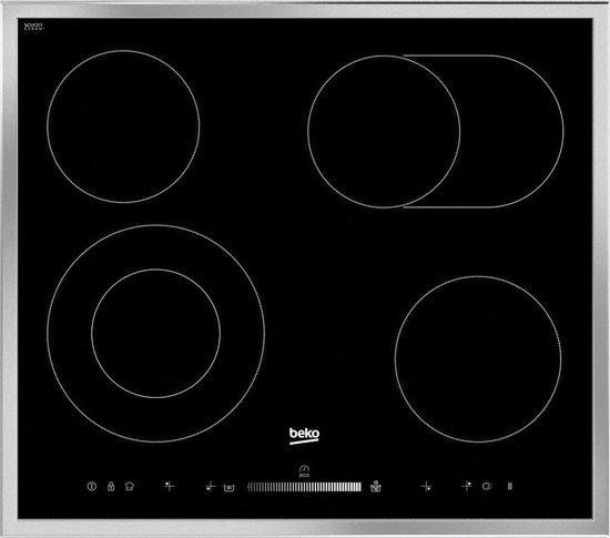 Beko HIC64503TX Keramische inbouwkookplaat Zwart