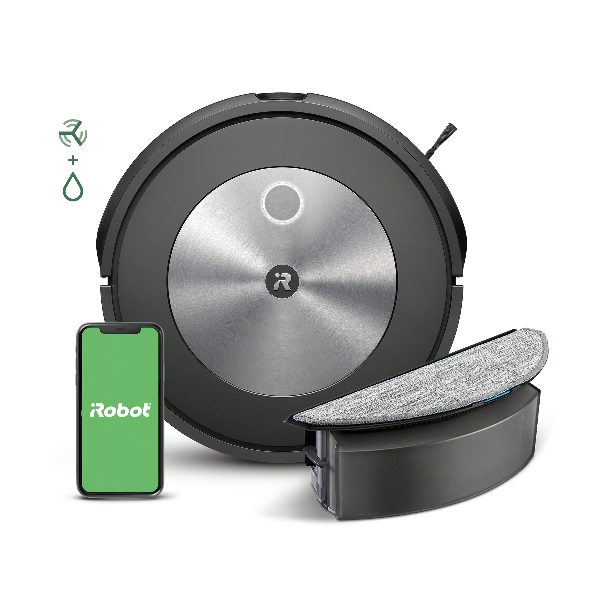 Irobot Roomba Combo j5 Robot stofzuiger Antraciet