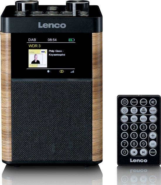 Lenco PDR-060WD DAB radio Bruin