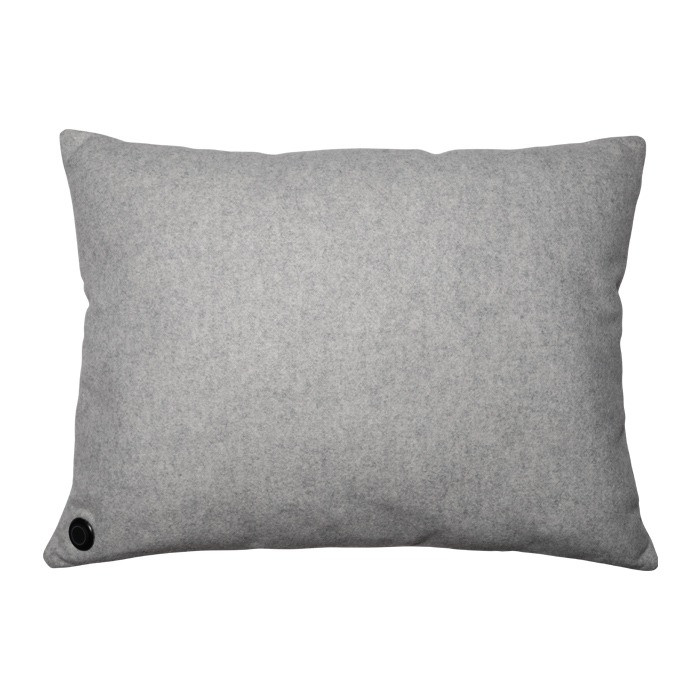 Cozy Una Scandinavian light grey 45x45 Verwarmingskussen Grijs