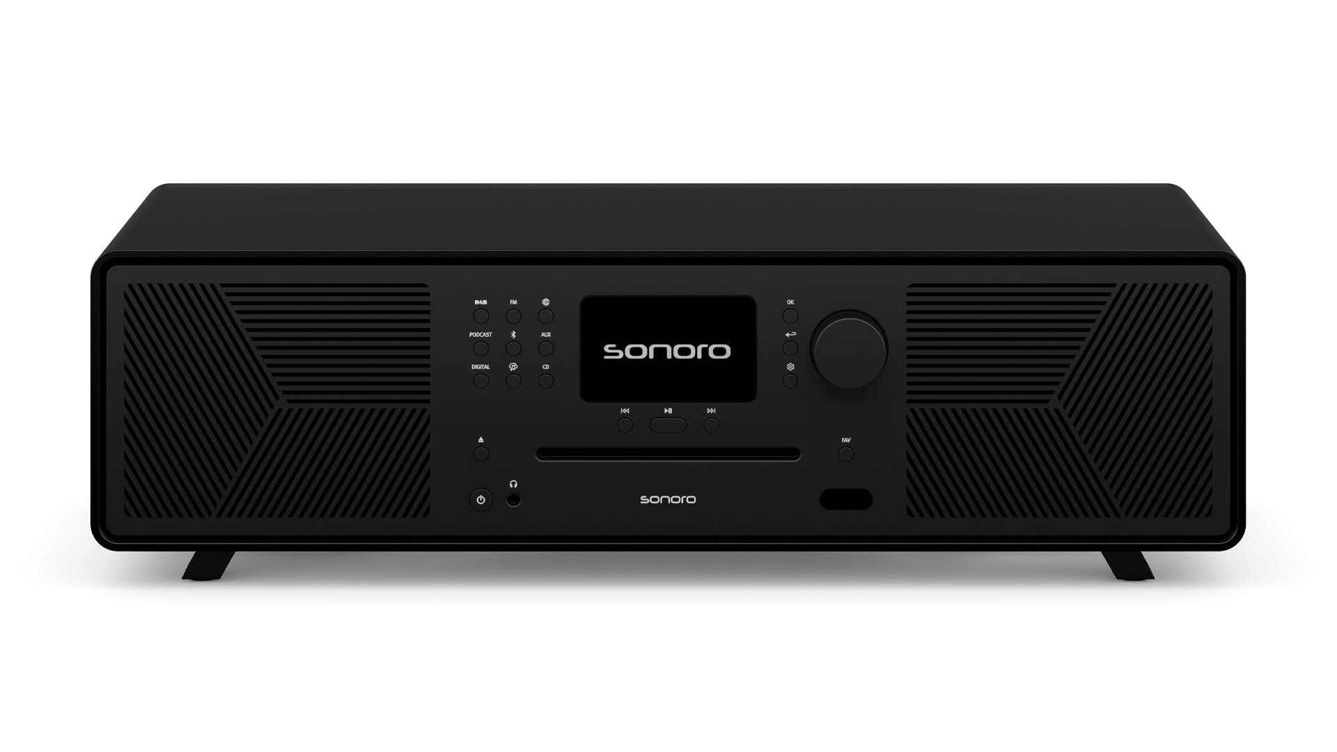 Sonoro MEISTERSTÜCK GEN2 Hybride radio Zwart