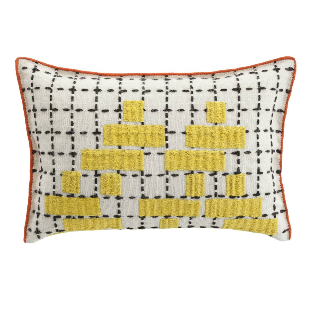 Cushion Bandas Kussen, C Yellow - Gan Rugs