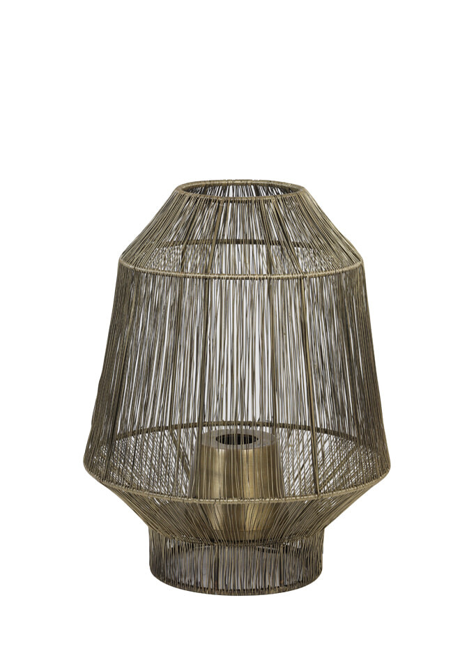 Light & Living Tafellamp Vitora - Antiek Brons