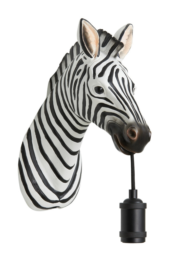 Light & Living Wandlamp Zebra 25cm