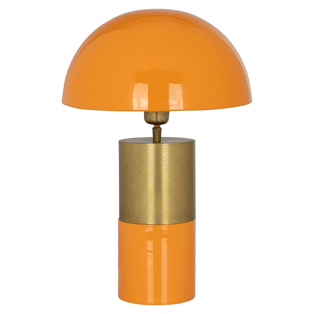 Richmond Tafellamp Twilla 45cm hoog - Oranje/Goud