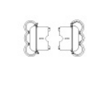 Artemide - Eindkappenset - Ophanging (2 stuks) Accessoires