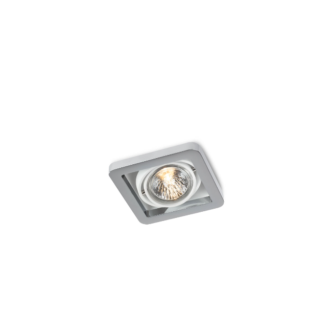 Trizo21 - R51 in GU10 wit ring Plafondlamp