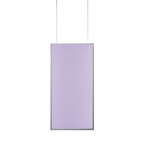 Artemide - Discovery Space Rechthoekig - Wit Violette Integralis Hanglamp