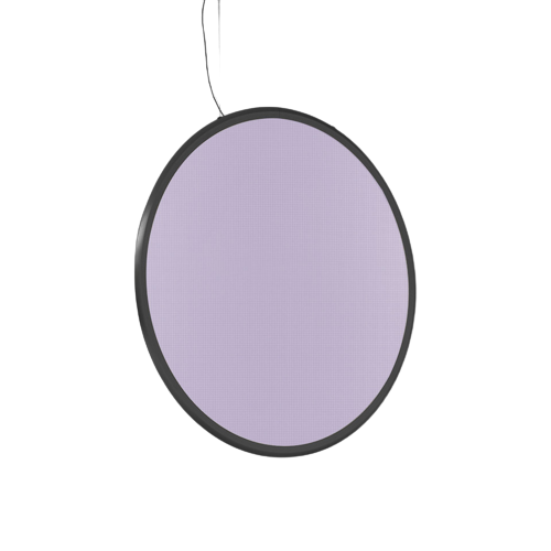 Artemide - Discovery Vertical 100 Wit Violet Integralis hanglamp