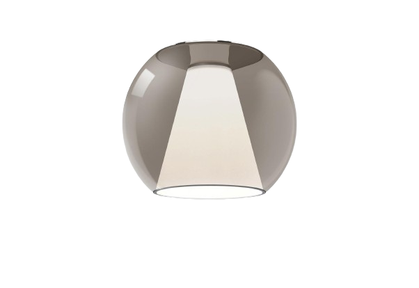 Serien - DRAFT Ceiling S with reflector plafondlamp glas