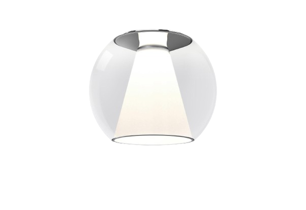 Serien - DRAFT Ceiling M with reflector plafondlamp glas