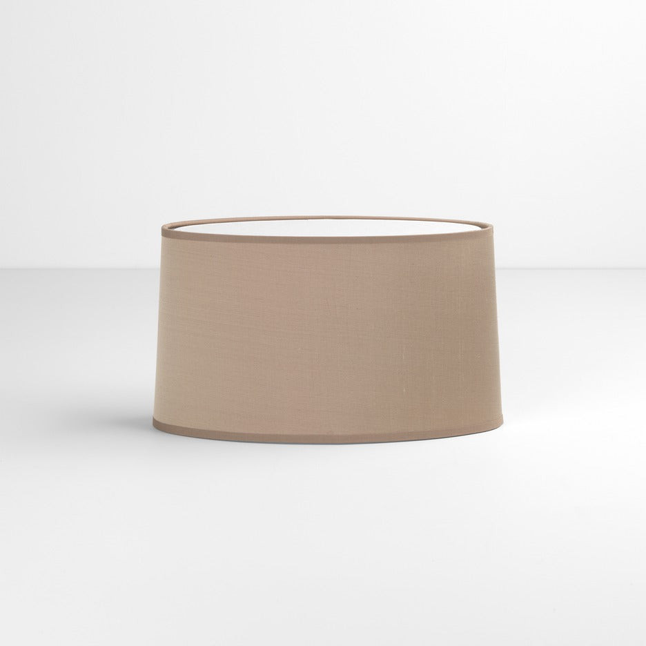 Astro - Tapered Oval WL taupe zijde