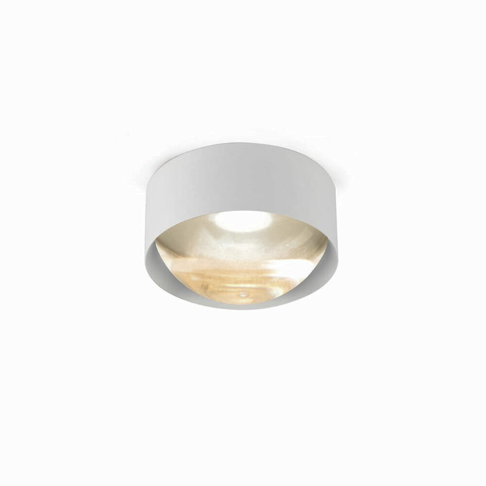 Trizo21 - Bily 16 OUT Vals plafond zilveren LED Plafondlamp