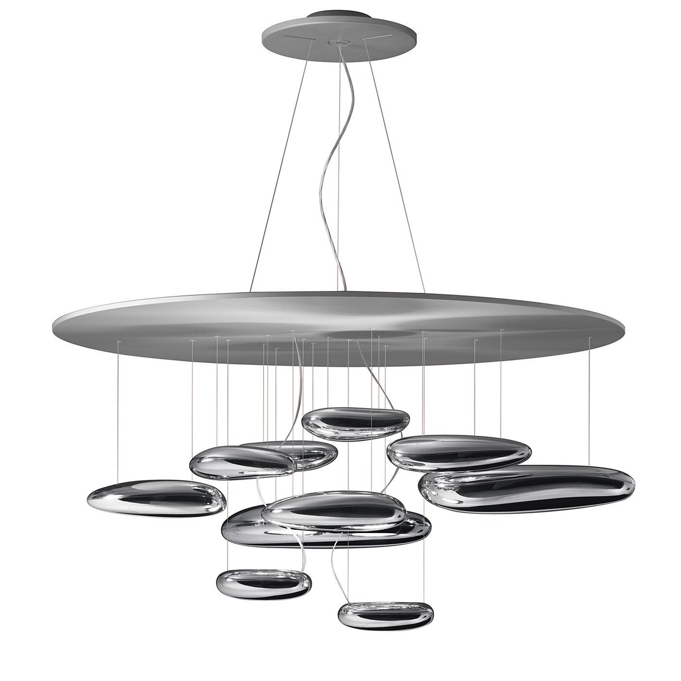 Artemide - Mercury LED hanglamp gepolijst chroom