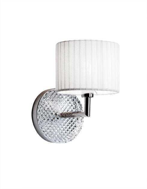 Fabbian - Diamond D82 with lampshade wandlamp