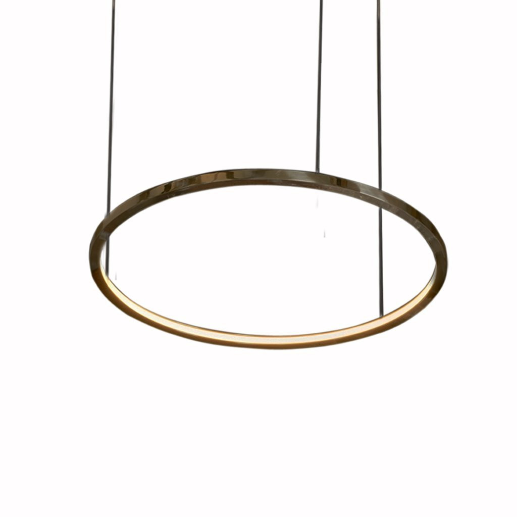 Jacco Maris - Brass-O hanglamp cirkel 100cm Hoog Glans