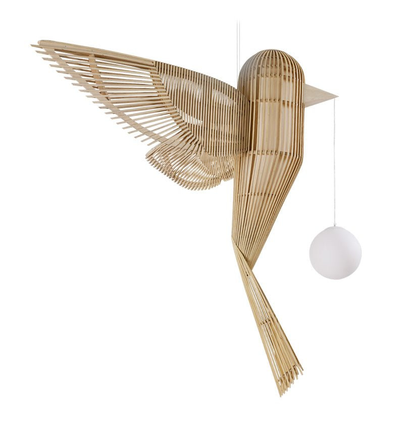 LZF - Big Bird Hanglamp wit