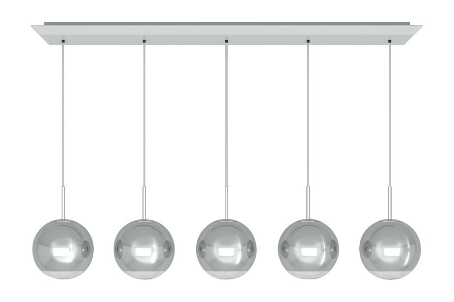 Tom Dixon - Mirror Ball Lineair LED 25 hang systeem
