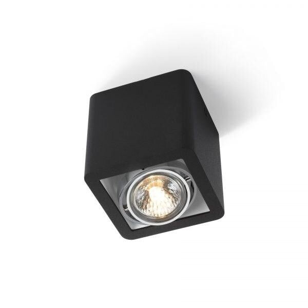 Trizo21 - R51 up GU10 chroom ring Plafondlamp