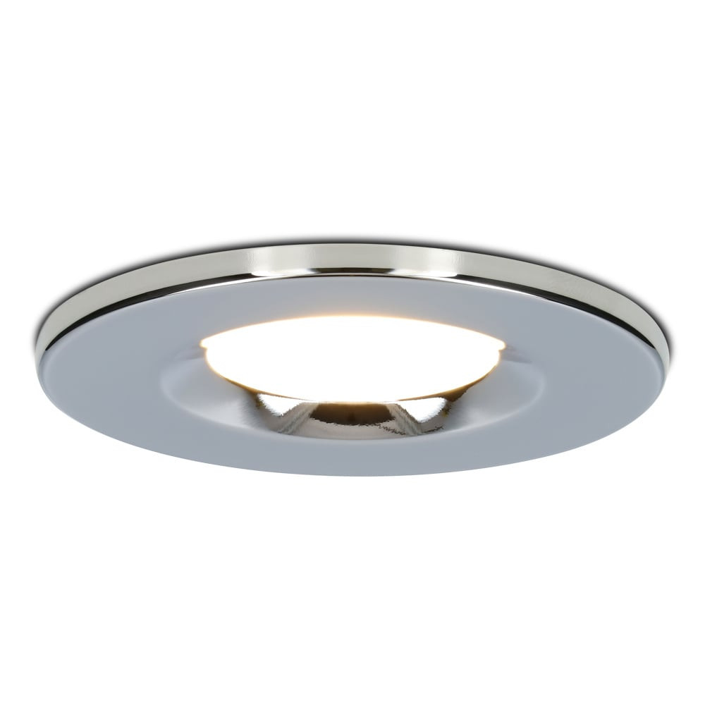 Hoftronic Dimbare LED inbouwspot chroom Venezia 6 Watt 2700K IP65