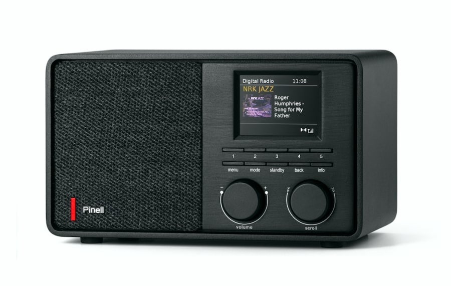 Pinell SUPERSOUND 201 W Hybride radio Zwart