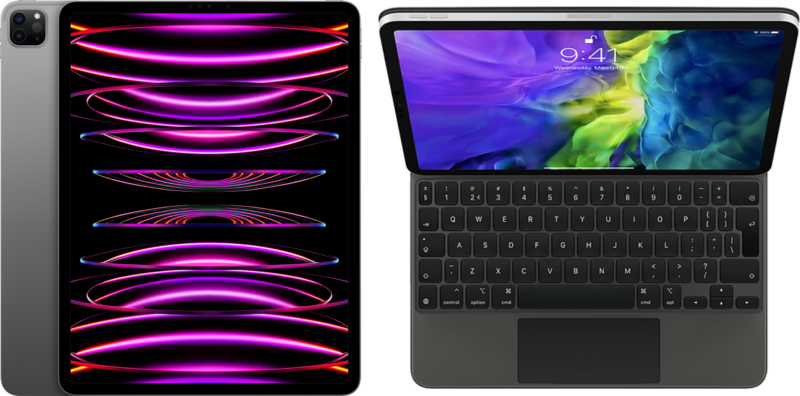 Apple iPad Pro (2022) 12.9 inch 256GB Wifi Space Gray + Magic Keyboard