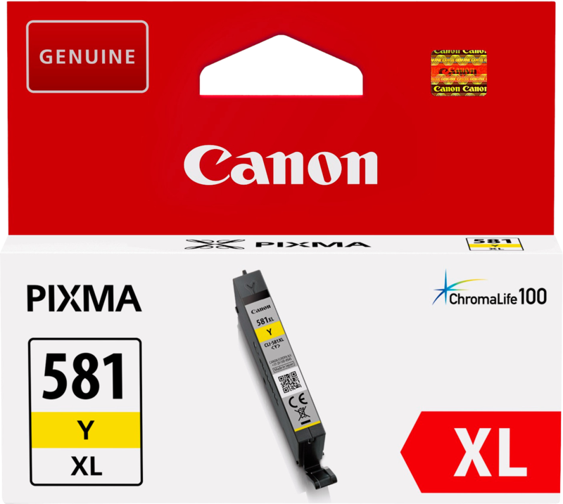 Canon CLI-581XL Cartridge Geel