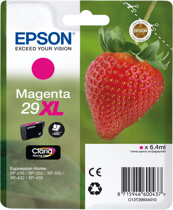 Epson 29XL Cartridge Magenta